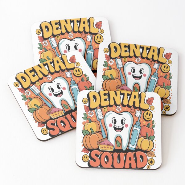 Item preview, Dental Squad Fall Retro Tooth Dental Life Pumpkin Autumn designed and sold by VladoZork.