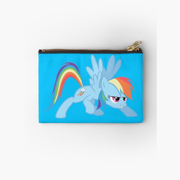 Item preview, Rainbow Dash action pose designed and sold by DewDonuts.