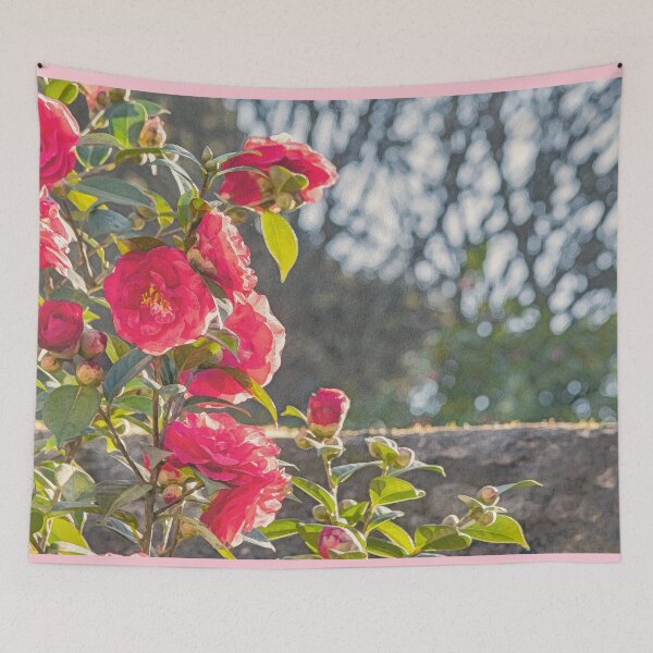 Item preview, Roses in a garden  designed and sold by LevyAmanda.
