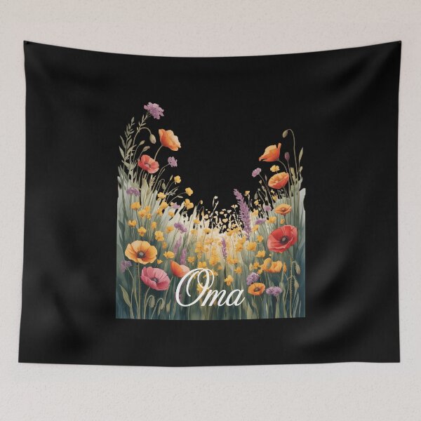 Item preview, Oma Wildflowers Grandma Women Mother's Day Christmas Floral designed and sold by VENOM0RIOT.