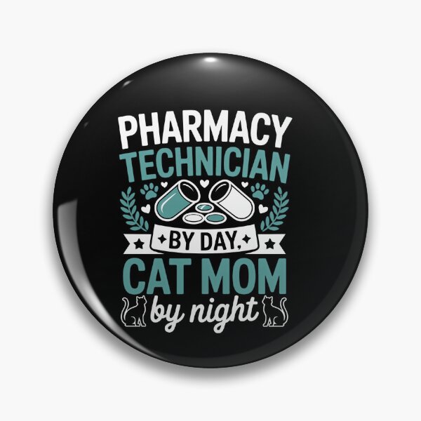 Item preview, Pharmacy Technician by Day Cat Mom by Night Pharmacist designed and sold by VENOM0RIOT.