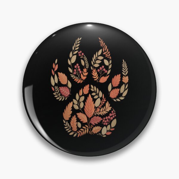 Item preview, Fall Autumn Leaf Dog Paw Print Pets Puppy Owner Dogs Lover designed and sold by VladoZork.