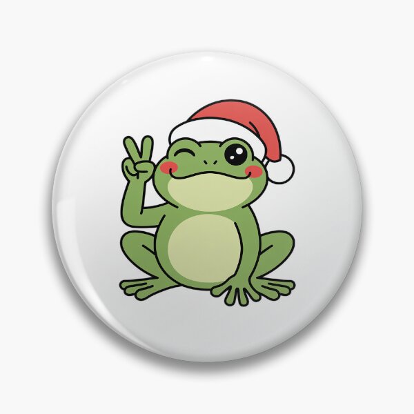 Item preview, Frog Cute Frog Christmas Frog Happy Frog designed and sold by VladoZork.