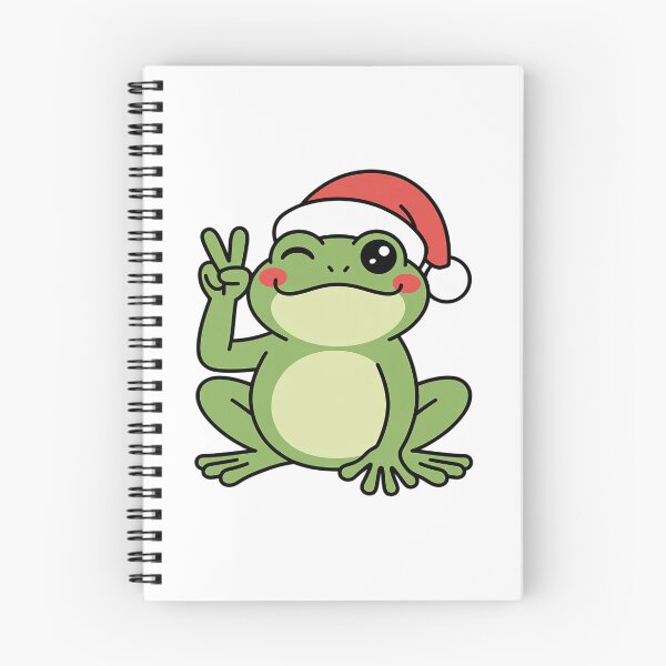 Item preview, Frog Cute Frog Christmas Frog Happy Frog designed and sold by VladoZork.