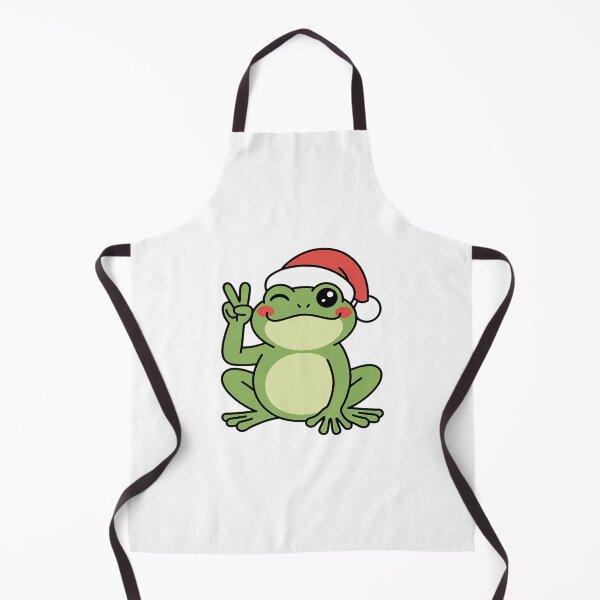 Item preview, Frog Cute Frog Christmas Frog Happy Frog designed and sold by VladoZork.