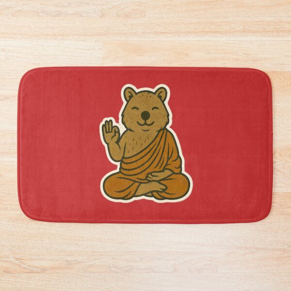 Item preview, Cute Zen Animal Meditation Buddha Art: Quokka designed and sold by PinUpPizzazz.