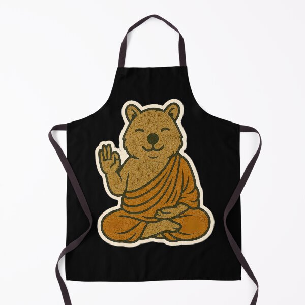 Item preview, Cute Zen Animal Meditation Buddha Art: Quokka designed and sold by PinUpPizzazz.