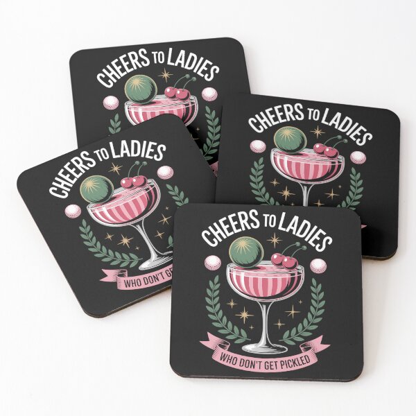 Item preview, Pickleball Gift Cheers to Ladies who Don’t Get Pickled designed and sold by VENOM0RIOT.