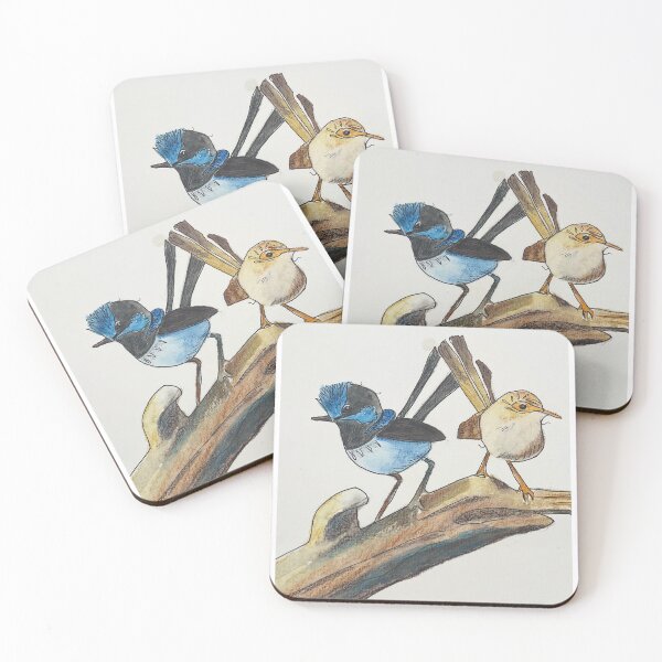 Item preview, Superb Fairy-Wren designed and sold by KristySBArt.