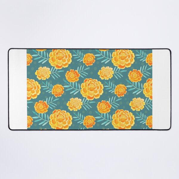 Item preview, Carnations on Blue designed and sold by Jackie Sarah Design.