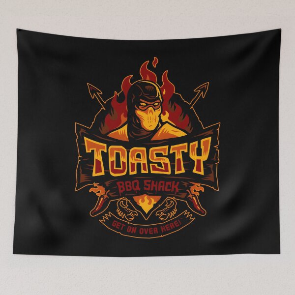 Item preview, Toasty BBQ Shack — Fire Pit Badge designed and sold by JoaoAlvesSilva.