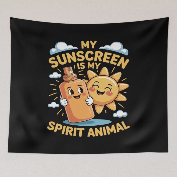 Item preview, Beach Life My Sunscreen Is My Spirit Animal designed and sold by August4Laughs25.