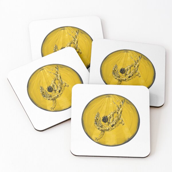 Item preview, Icarus falling design designed and sold by the_langtry_art_logs.