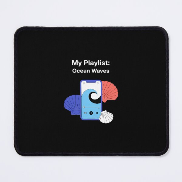 Item preview, Beach Squad My Playlist Ocean Waves designed and sold by August4Laughs25.