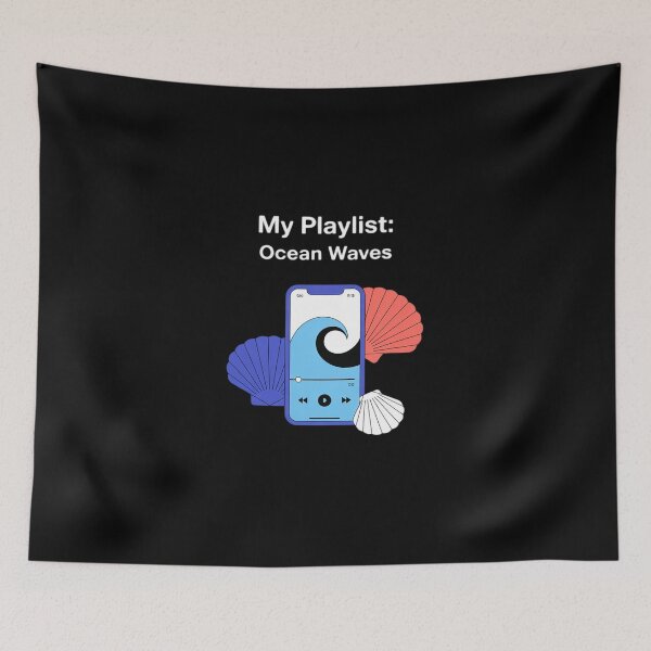 Item preview, Beach Squad My Playlist Ocean Waves designed and sold by August4Laughs25.