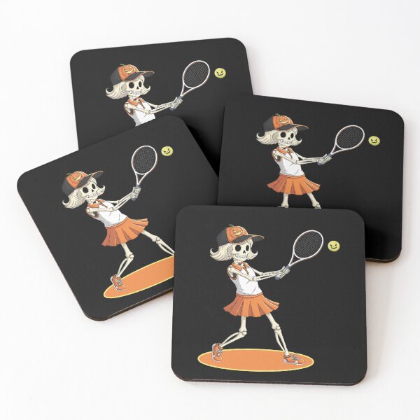 Item preview, Halloween Skeleton Girl Tennis T-Shirt designed and sold by LashondaGreen89.