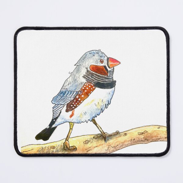 Item preview, Zebra Finch designed and sold by KristySBArt.