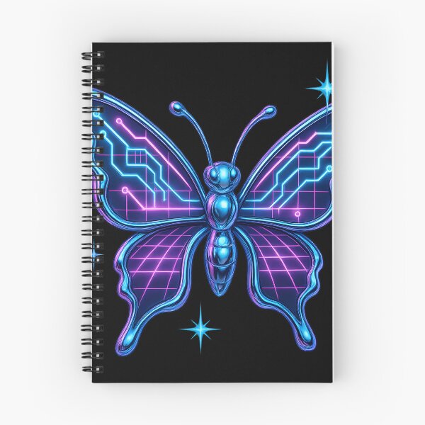 Item preview, Cyber Circuit Butterfly — Neon Chrome designed and sold by Savannarojas.
