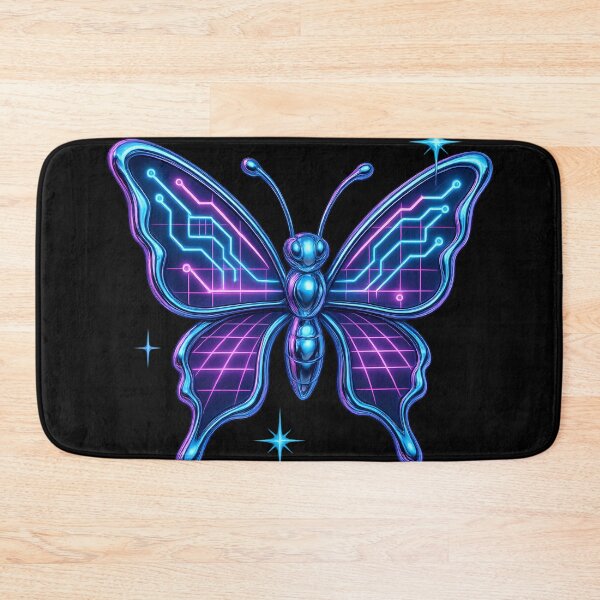 Item preview, Cyber Circuit Butterfly — Neon Chrome designed and sold by Savannarojas.