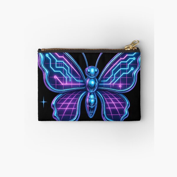 Item preview, Cyber Circuit Butterfly — Neon Chrome designed and sold by Savannarojas.