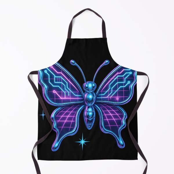 Item preview, Cyber Circuit Butterfly — Neon Chrome designed and sold by Savannarojas.