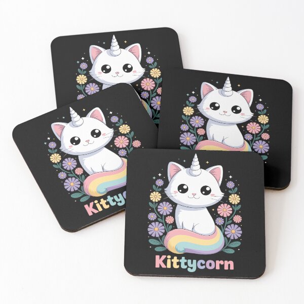 Item preview, Rainbow Unicorn Cat Kittycorn designed and sold by VENOM0RIOT.