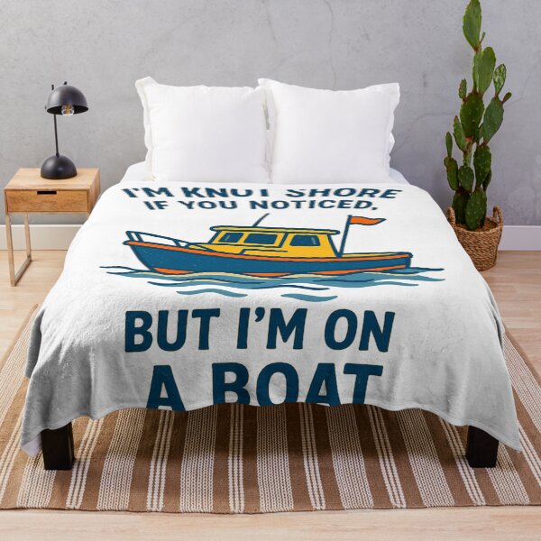 Item preview, Im Knot Shore Funny Boat designed and sold by ChristinasMess.