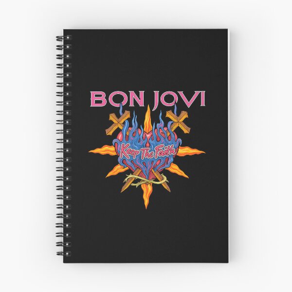 Item preview, Bon Jovi Keep The Faith Flaming Heart Design designed and sold by Loicgoffin.