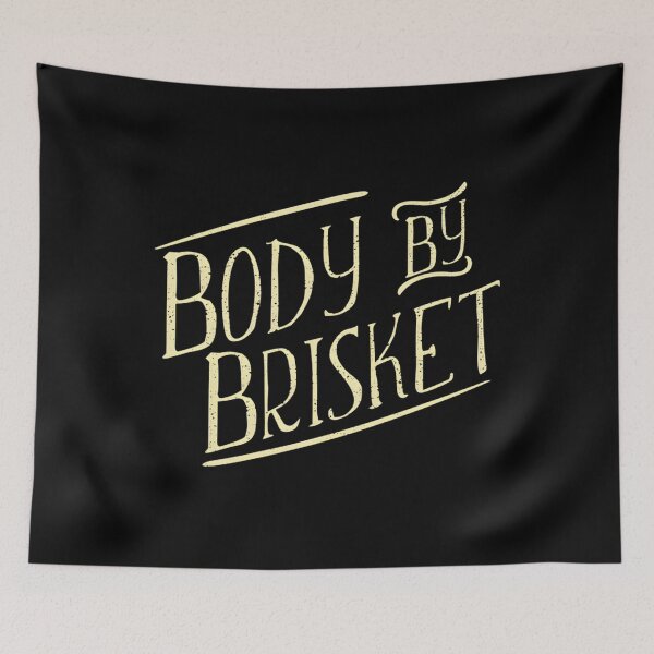 Item preview, Body By Brisket Sweatshirt designed and sold by JoaoAlvesSilva.