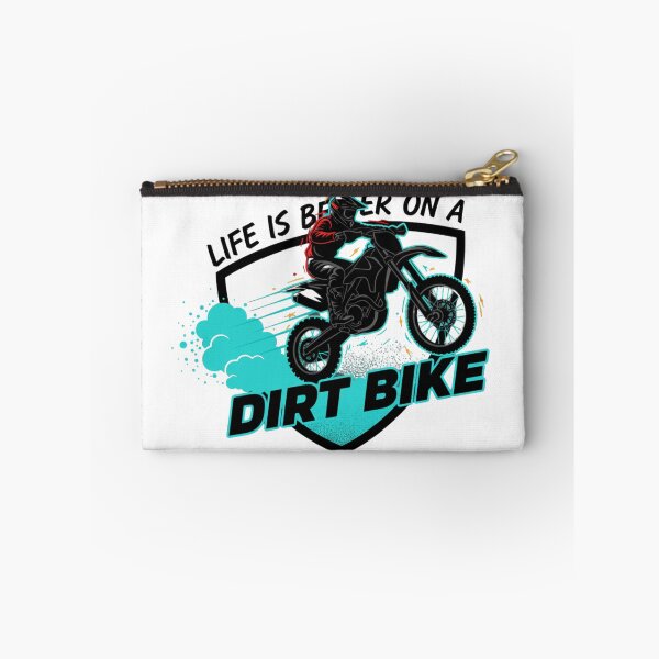 Item preview, Life Is Better On A Dirt Bike Motocross Enduro Rider Speed Offroad Logo designed and sold by DibuHumor.