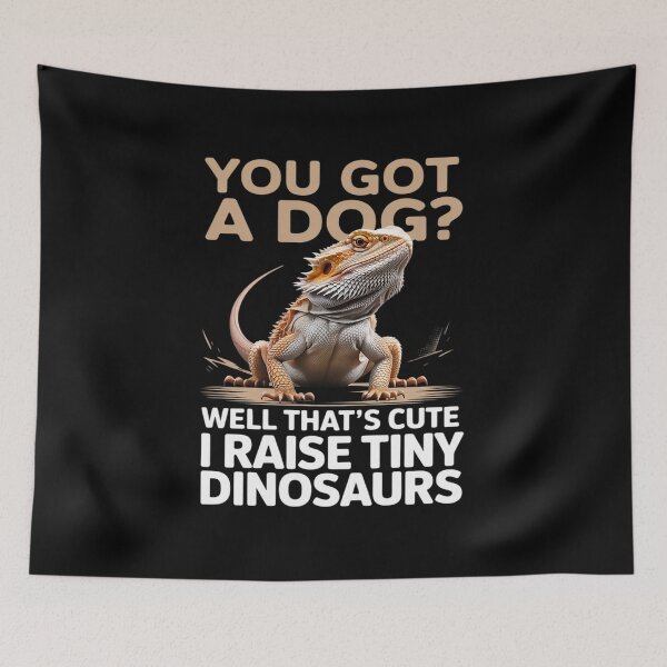 Item preview, Bearded Dragon Funny I Raise Tiny Dinosaurs designed and sold by August4Laughs25.