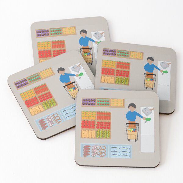 Item preview, Shopper from a Grocery Store designed and sold by ROSE ANN BANILAR.