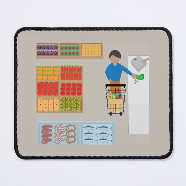 Item preview, Shopper from a Grocery Store designed and sold by ROSE ANN BANILAR.