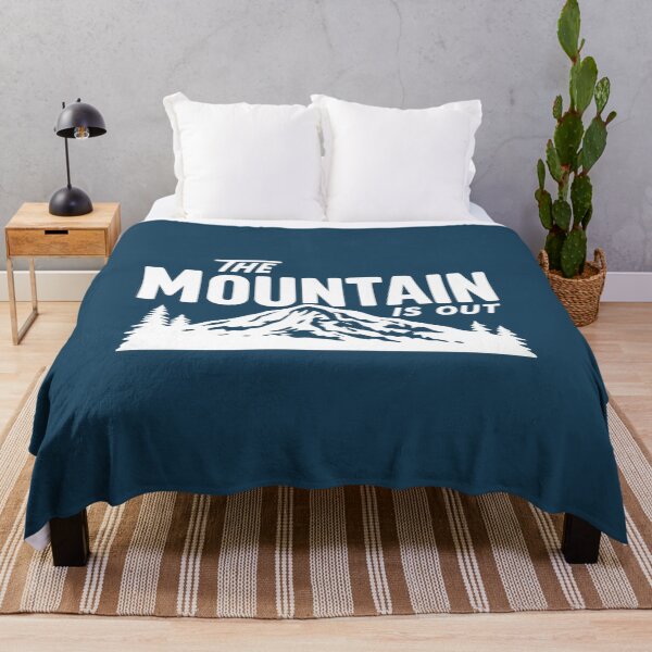 Item preview, The Mountain Is Out – Mt. Rainier Washington designed and sold by getpressedshirt.