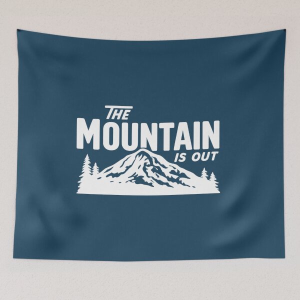 Item preview, The Mountain Is Out – Mt. Rainier Washington designed and sold by getpressedshirt.