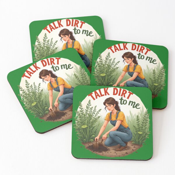 Item preview, A woman digging in a vegetable garden designed and sold by BDLdesigns.