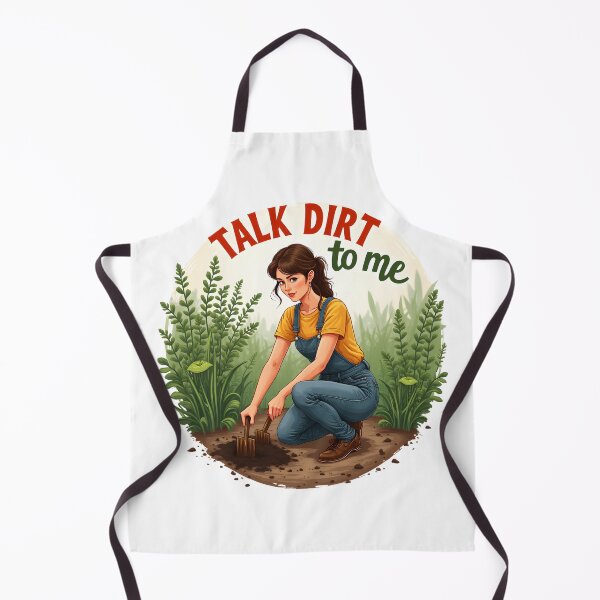 Item preview, A woman digging in a vegetable garden designed and sold by BDLdesigns.
