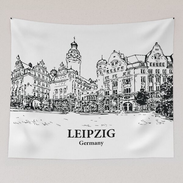 Item preview, Leipzig - Germany designed and sold by Lakeric Cityscapes.