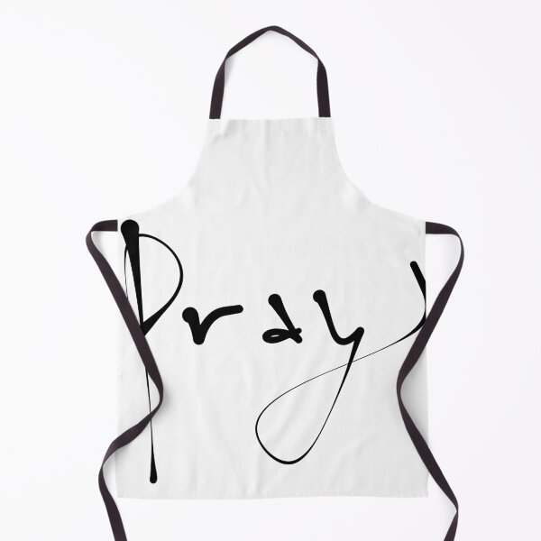 Item preview, Expressive 'Pray' Brush Script Typography,English Chritrianity Calligraphy designed and sold by Red Onion.