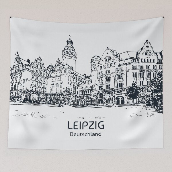 Item preview, Leipzig - Deutschland designed and sold by Lakeric Cityscapes.
