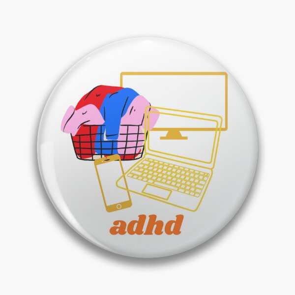 Item preview, ADHD Requires a minimum of 3 screens at all times! designed and sold by Sexy Possum Vibes.