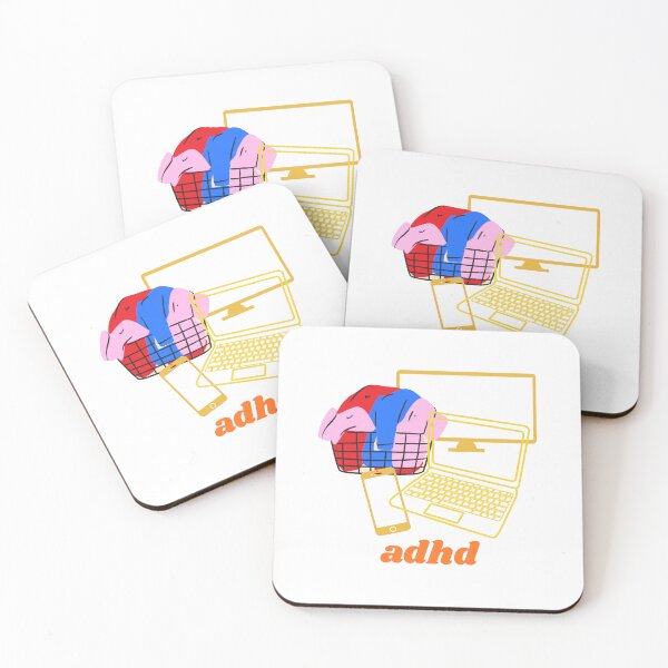 Item preview, ADHD Requires a minimum of 3 screens at all times! designed and sold by Sexy Possum Vibes.