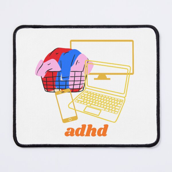 Item preview, ADHD Requires a minimum of 3 screens at all times! designed and sold by Sexy Possum Vibes.