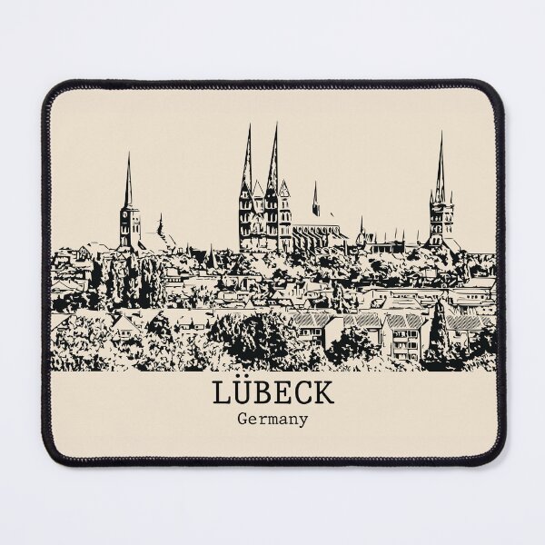 Item preview, Luebeck - Germany designed and sold by Lakeric Cityscapes.