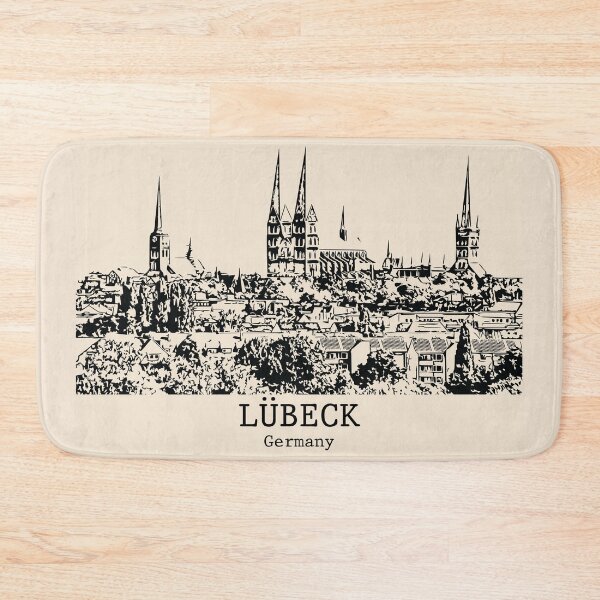 Item preview, Luebeck - Germany designed and sold by Lakeric Cityscapes.