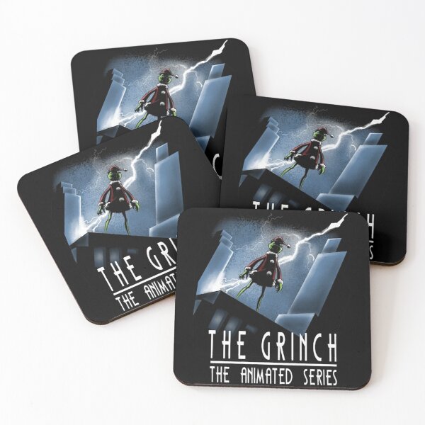 Item preview, The Grinch Dark Christmas Art – Moody Holiday Illustration designed and sold by Justice Geovanni.