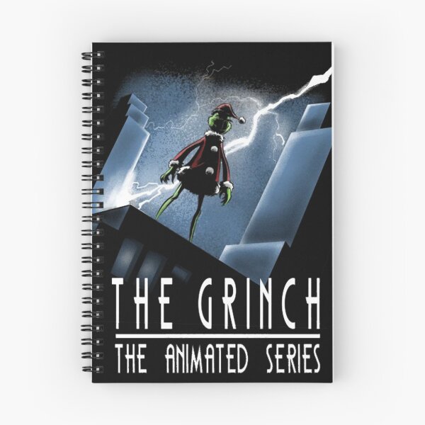 Item preview, The Grinch Dark Christmas Art – Moody Holiday Illustration designed and sold by Justice Geovanni.
