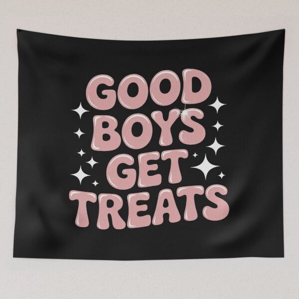 Item preview, Good Boys Get Treats Reward Phrase  designed and sold by JenniferRudol.