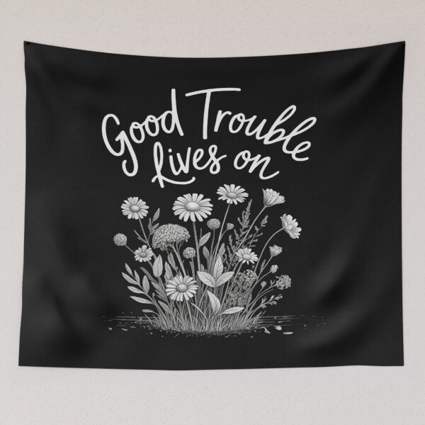 Item preview, Good Necessary Trouble Subtle Protest  designed and sold by JenniferRudol.