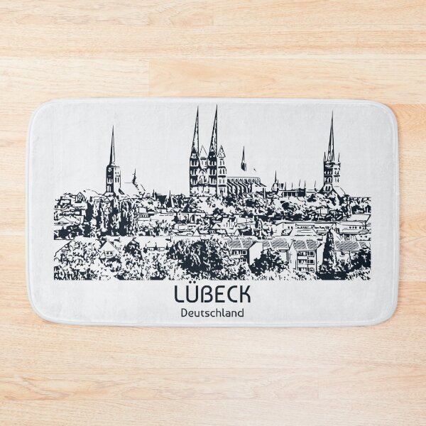 Item preview, Luebeck - Deutschland designed and sold by Lakeric Cityscapes.